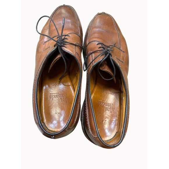 Allen Edmonds men’s brown leather dress up laced Oxford shoes SKU 4132 main image 12